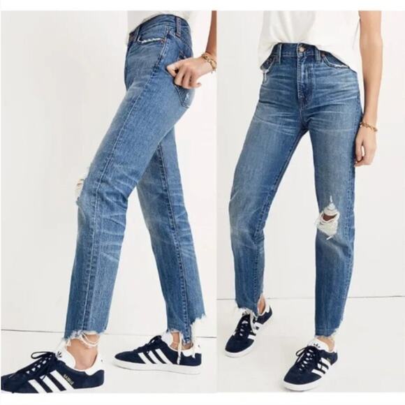 Madewell The Perfect Summer Jean: Destructed Edition - Picture 1 of 8